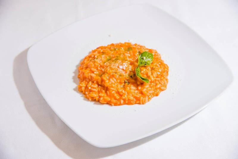 risotto peperoni e menta